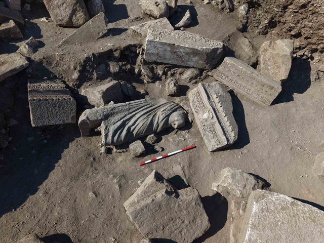 Antik kentte tarihi kazı: Tam bin 800 yıllık şifa sembolü gün yüzüne çıkarıldı