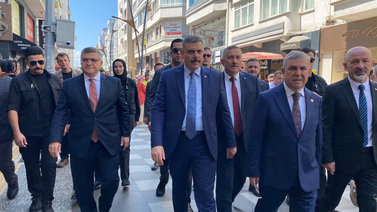 Bakan Çiftçi Sinop\'ta Açılış Törenine Katıldı