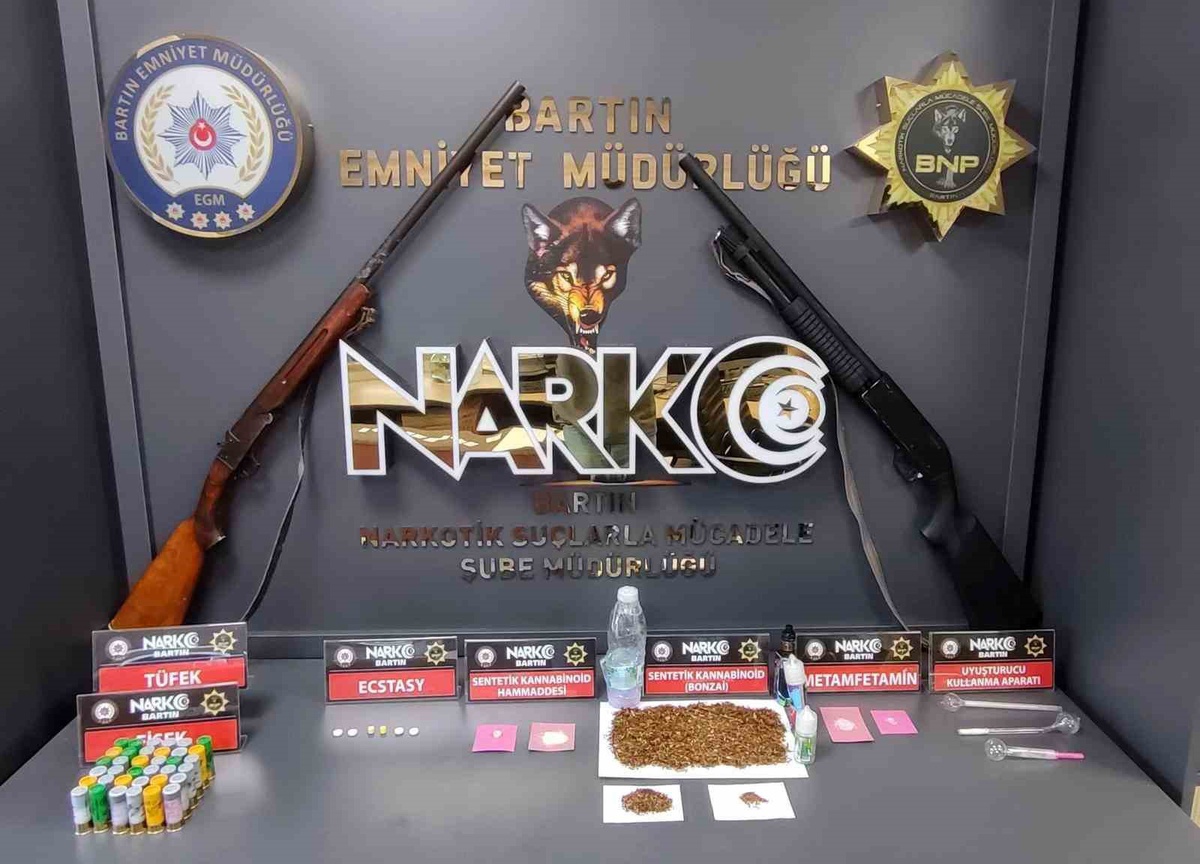 Bartın\'da Uyuşturucu Operasyonu: 5 Gözaltı