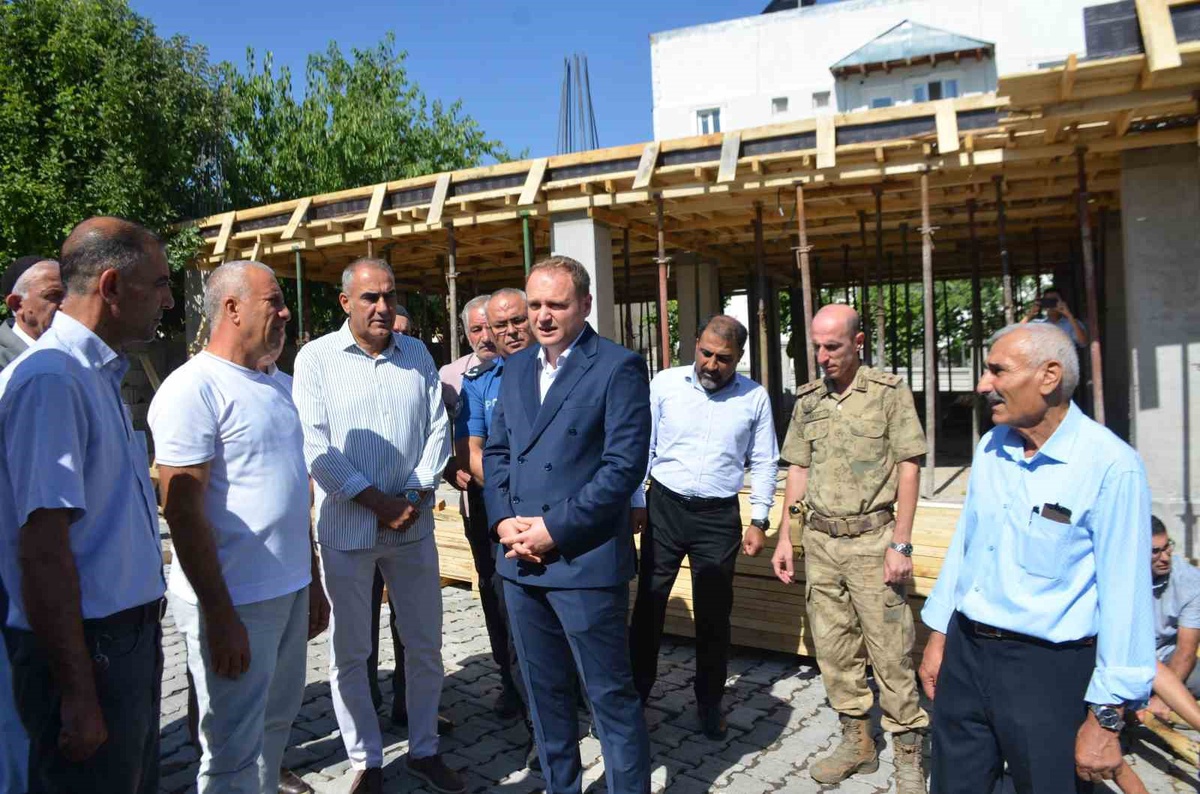 Bulanık\'ta Hazret-i Yusuf Camii Temeli Atıldı