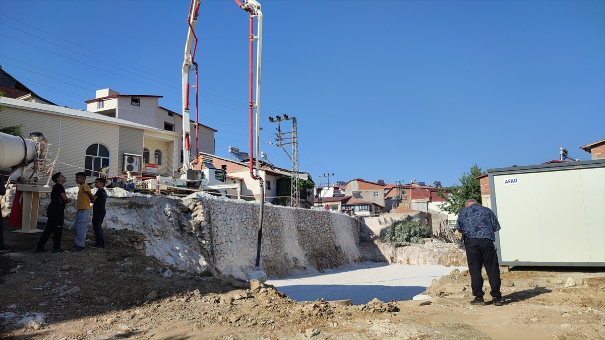 Çelikhan\'da Merkez Cami Temeli Atıldı