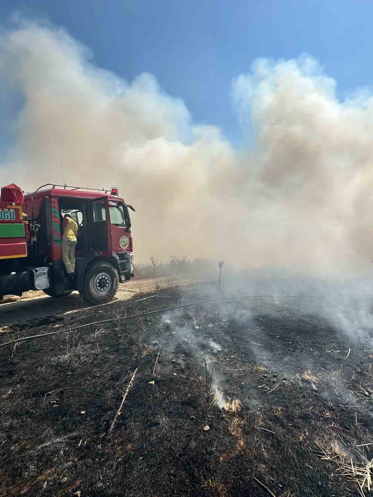Eskişehir\'de Yangın Kontrol Altına Alındı