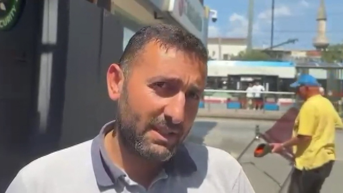 Tramvay Hırsızı Esnaf ve Temizlik Görevlisi Tarafından Durdurulamamış