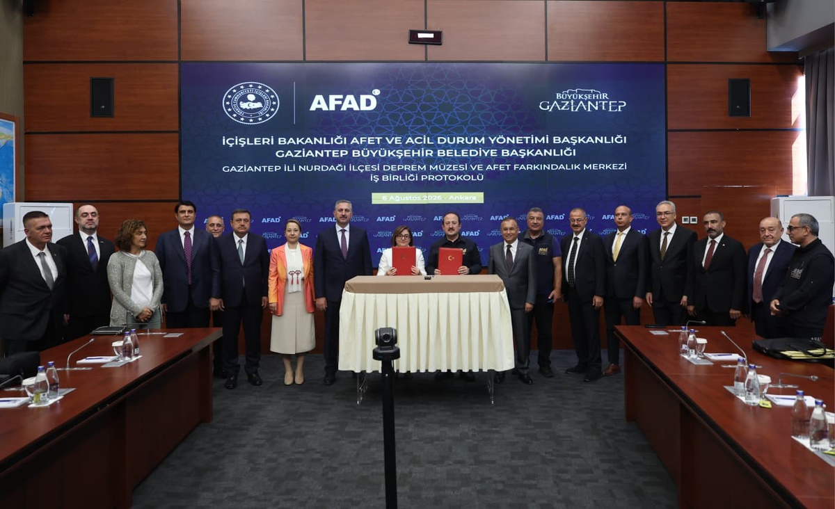 Nurdağı Deprem Müzesi ve Afet Farkındalık Merkezi için iş birliği protokolü imzalandı