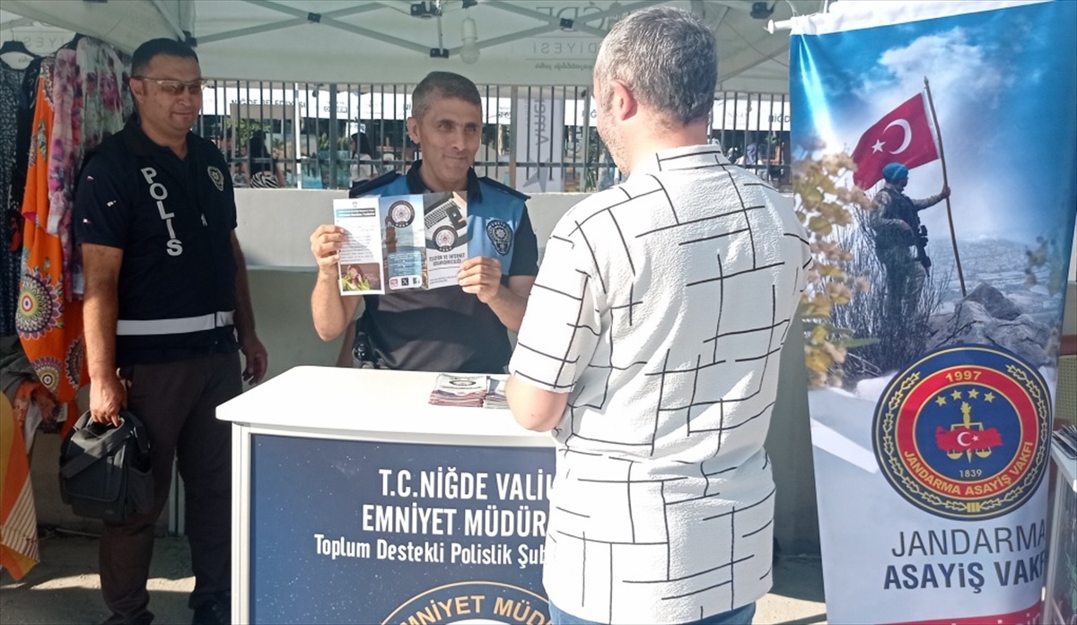 Niğde\'de Dolandırıcılık Bilgilendirmesi