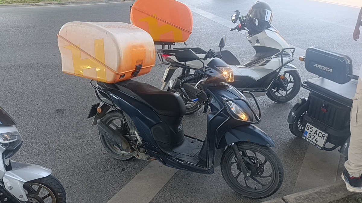 Antalya\'da Motosiklet Kazası