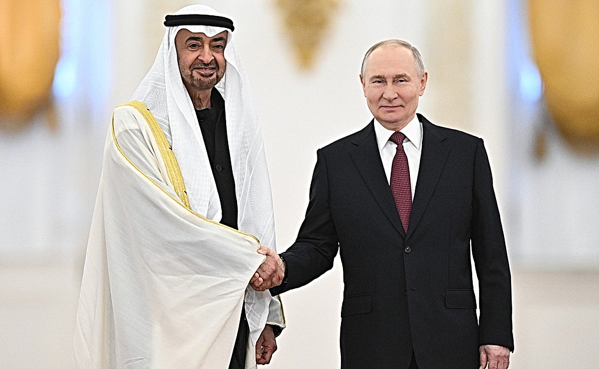 Putin ve BAE Lideri Görüştü