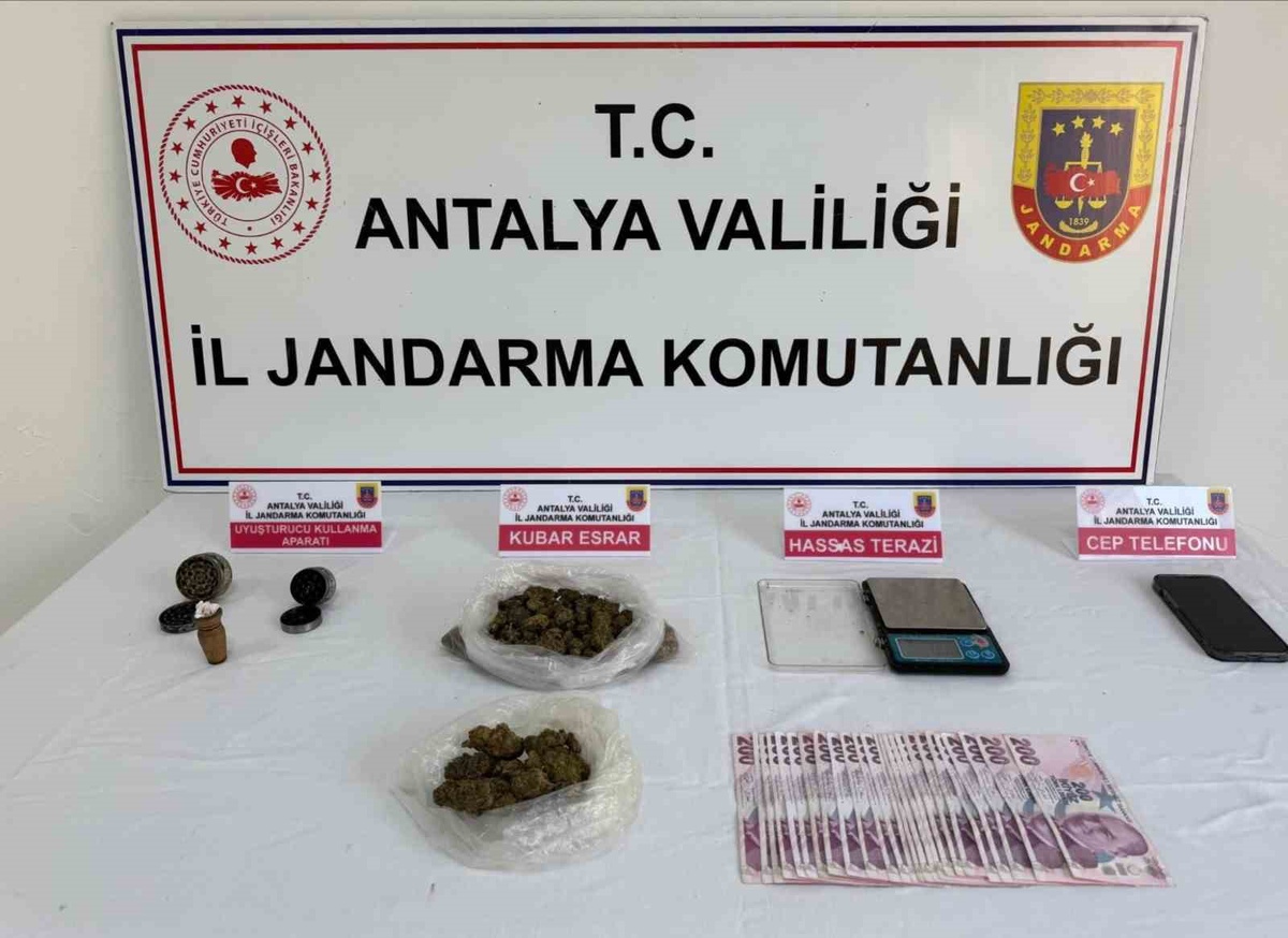 Serik\'te Uyuşturucu Operasyonu: Bir Tutuklama