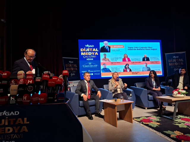 Yapay zeka çağında haberin geleceği Iğdır'da konuşuldu