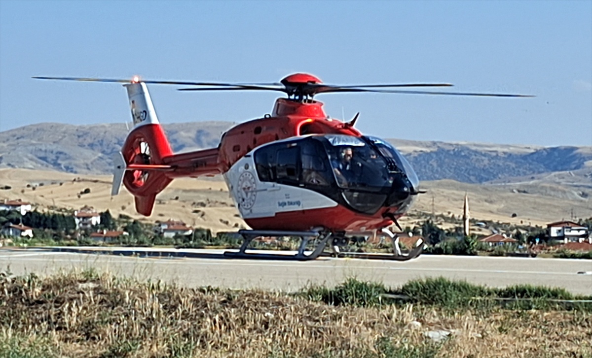 Hava Ambulansı ile Acil Sevk