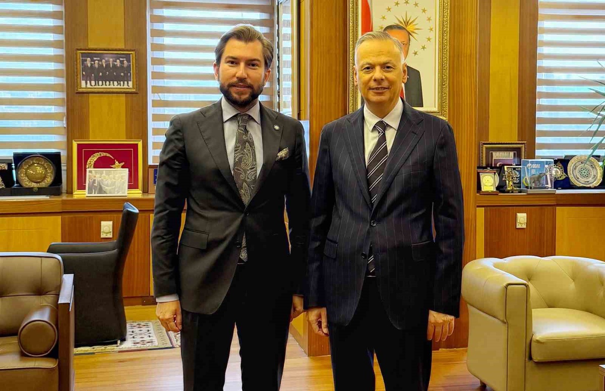 DENİB Başkanı Ağar\'ı Ziyaret Etti