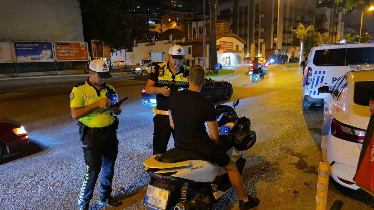 Dron ile Gece Trafik Denetimi Başladı