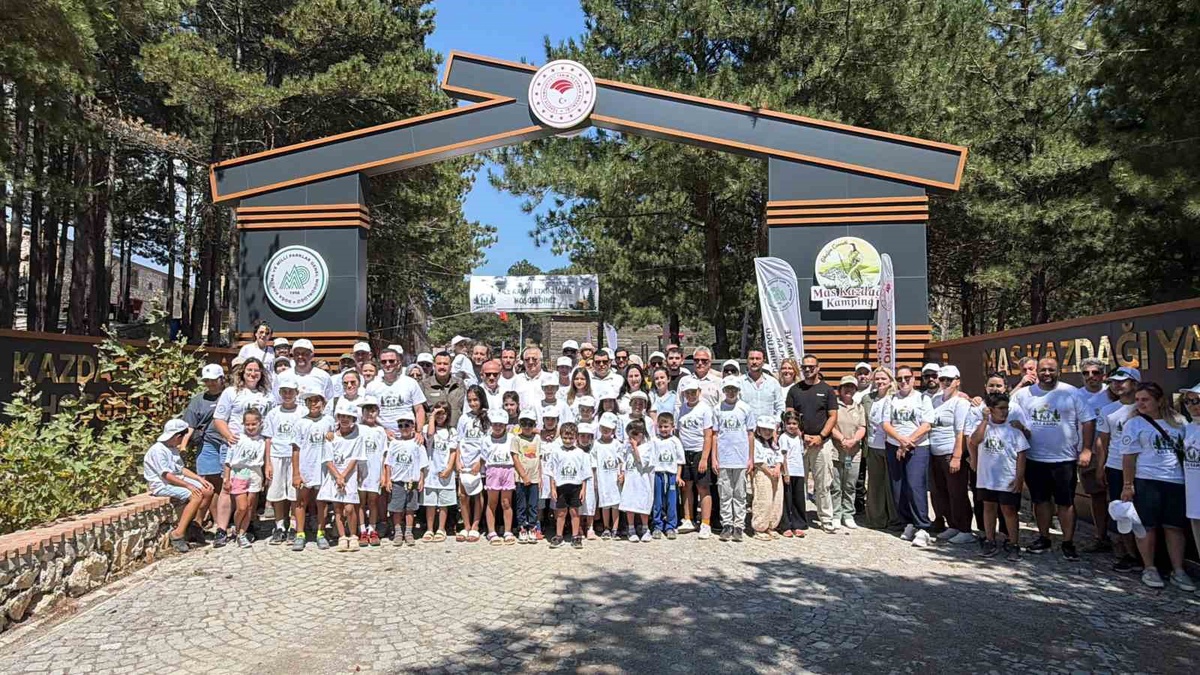 Kazdağları’nın eşsiz doğasında "Aile Kampı" düzenlendi
