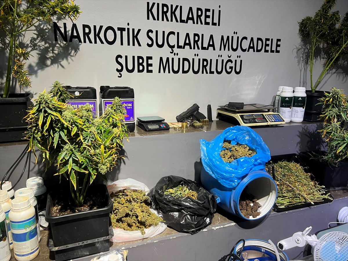 Kırklareli\'nde uyuşturucu operasyonunda 2 tutuklama