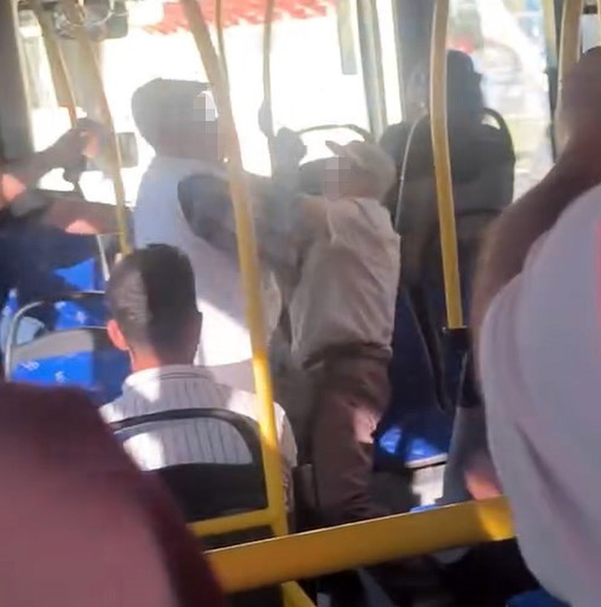 Malatya’da Yaşlı Yolcular Arasında Kavga