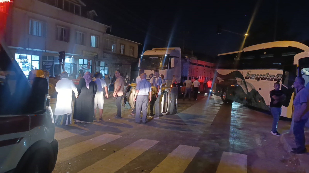 Doğanşehir\'de Kaza, 1 Yaralı