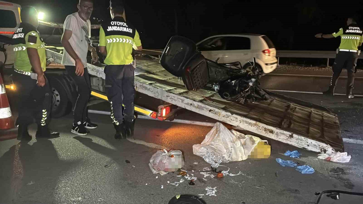 Motosiklet Kazasında Sürücü Hayatını Kaybetti