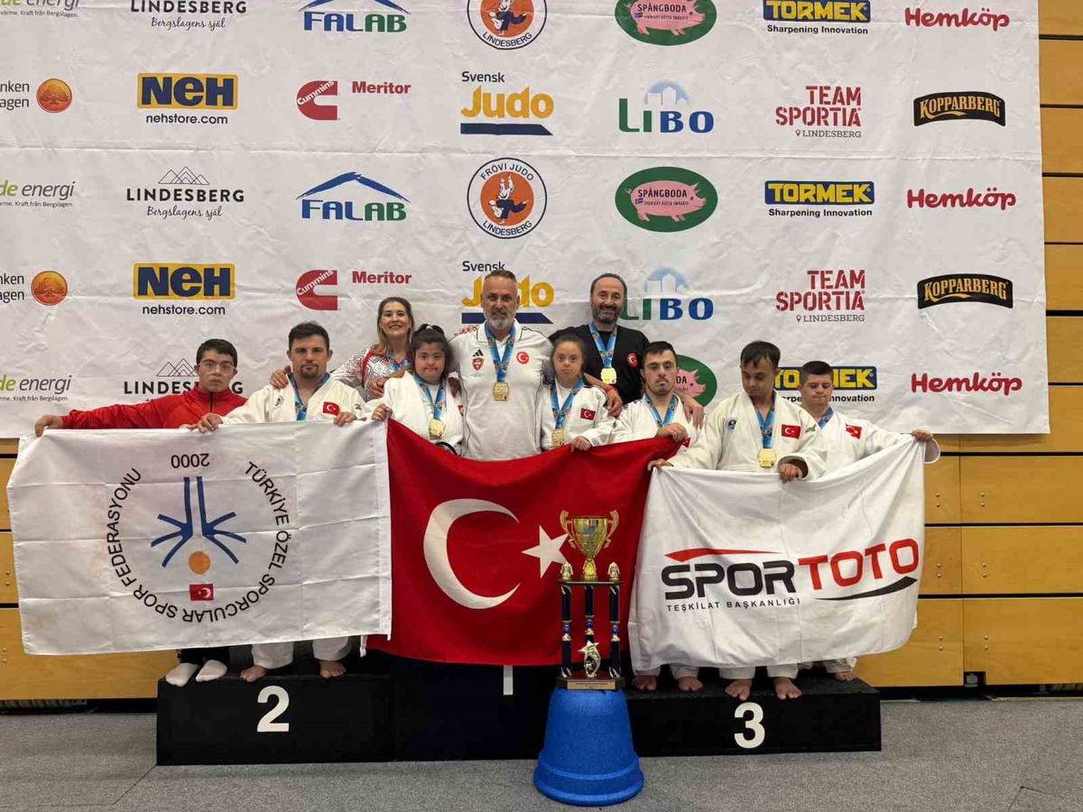 Özel Sporcular Judown Milli Takımı Dünya Şampiyonu