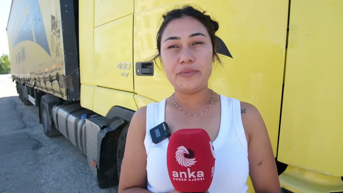Keziban Say: Tır Şoförü Olmakta Kararlıyım