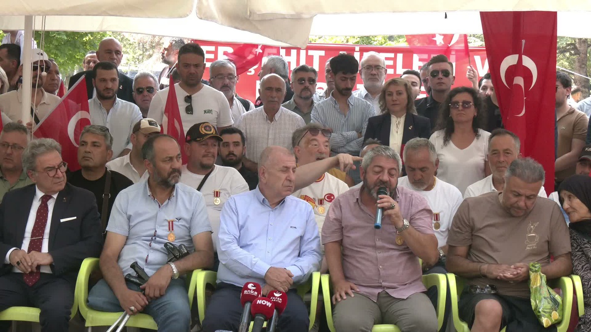 Özdağ\'dan Güvenpark\'ta Gazilere Destek: \'Yanınızdayız\'