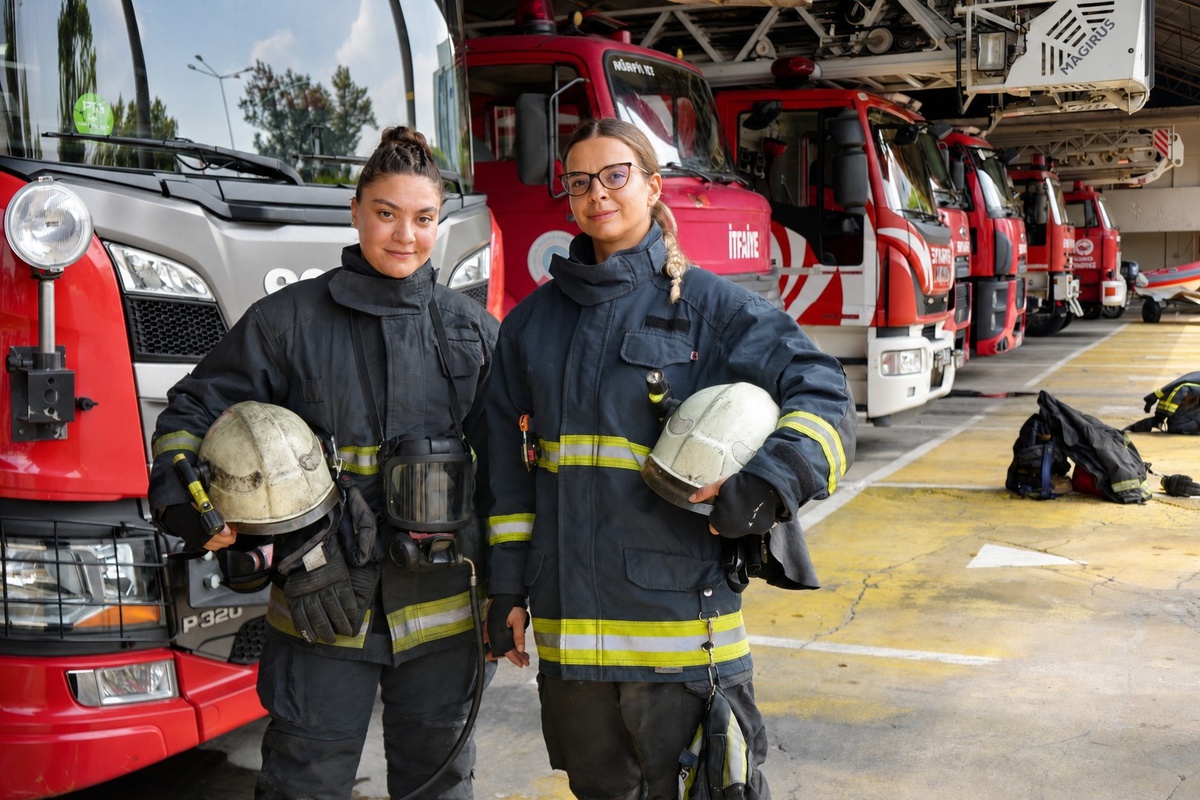 Kadın İtfaiyeciler: Önyargılar Fiziksel Zorluklardan Daha Ağır
