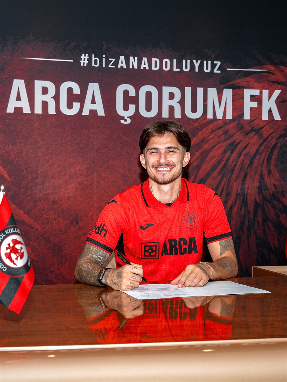 Arca Çorum FK\'dan Yeni Transfer