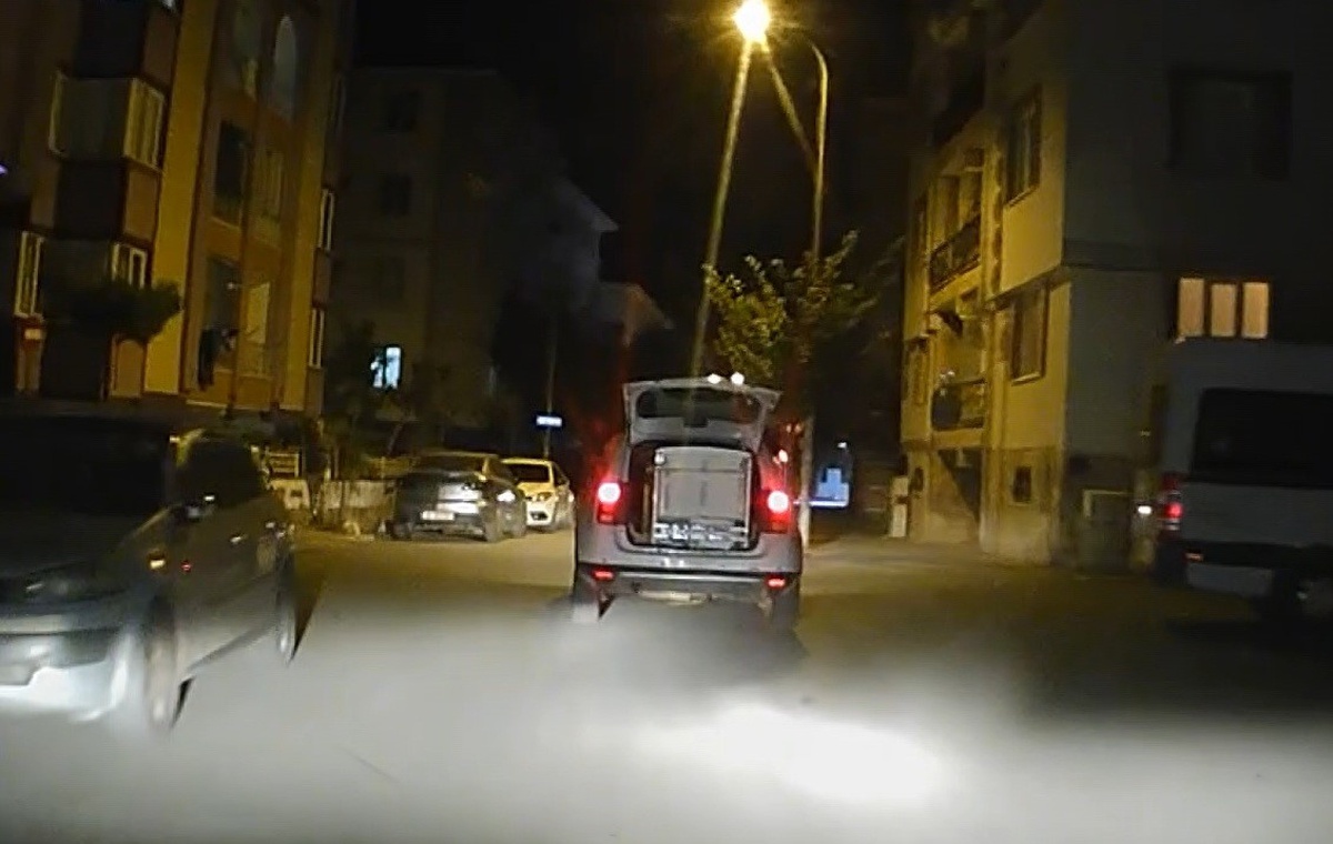 Tehlikeli Taşıma Trafikte Kamerada