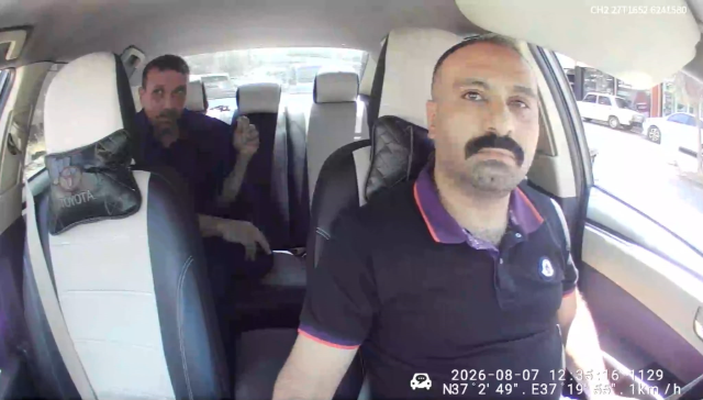 Çarşaf giyip husumetlisini vuran şüpheli, takside yakalandı