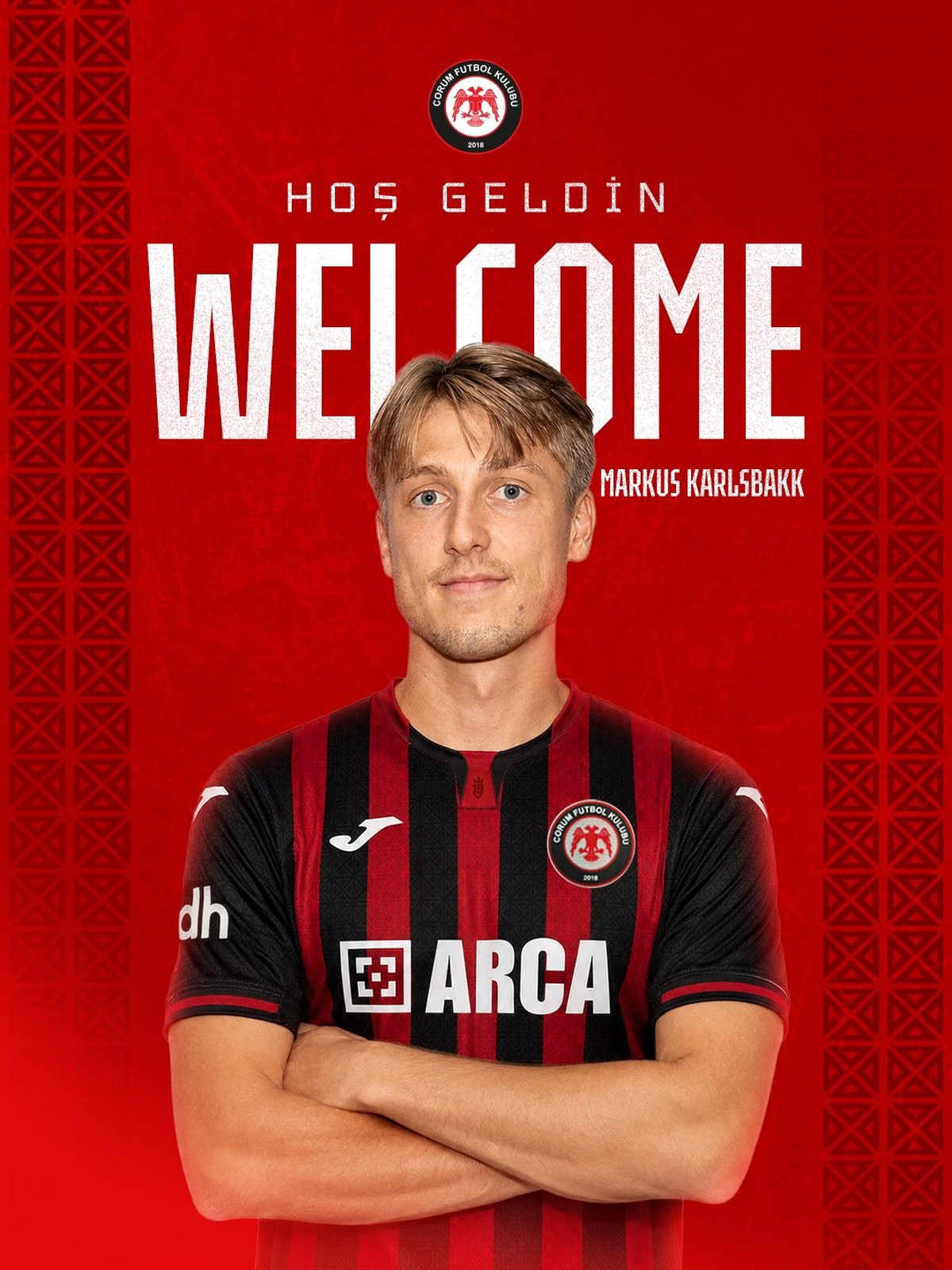Çorum FK\'dan Yeni Transfer: Markus Karlsbakk