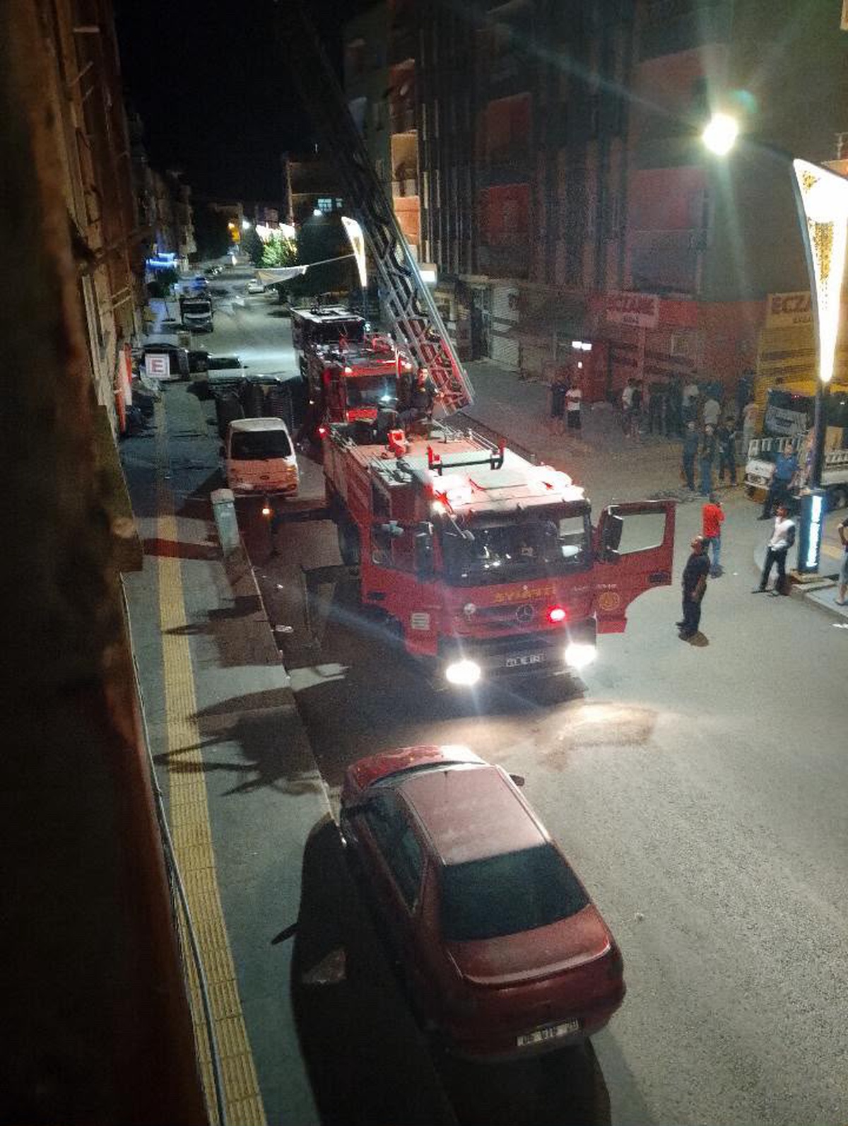 Bismil\'de Apartmanda İki Yangın