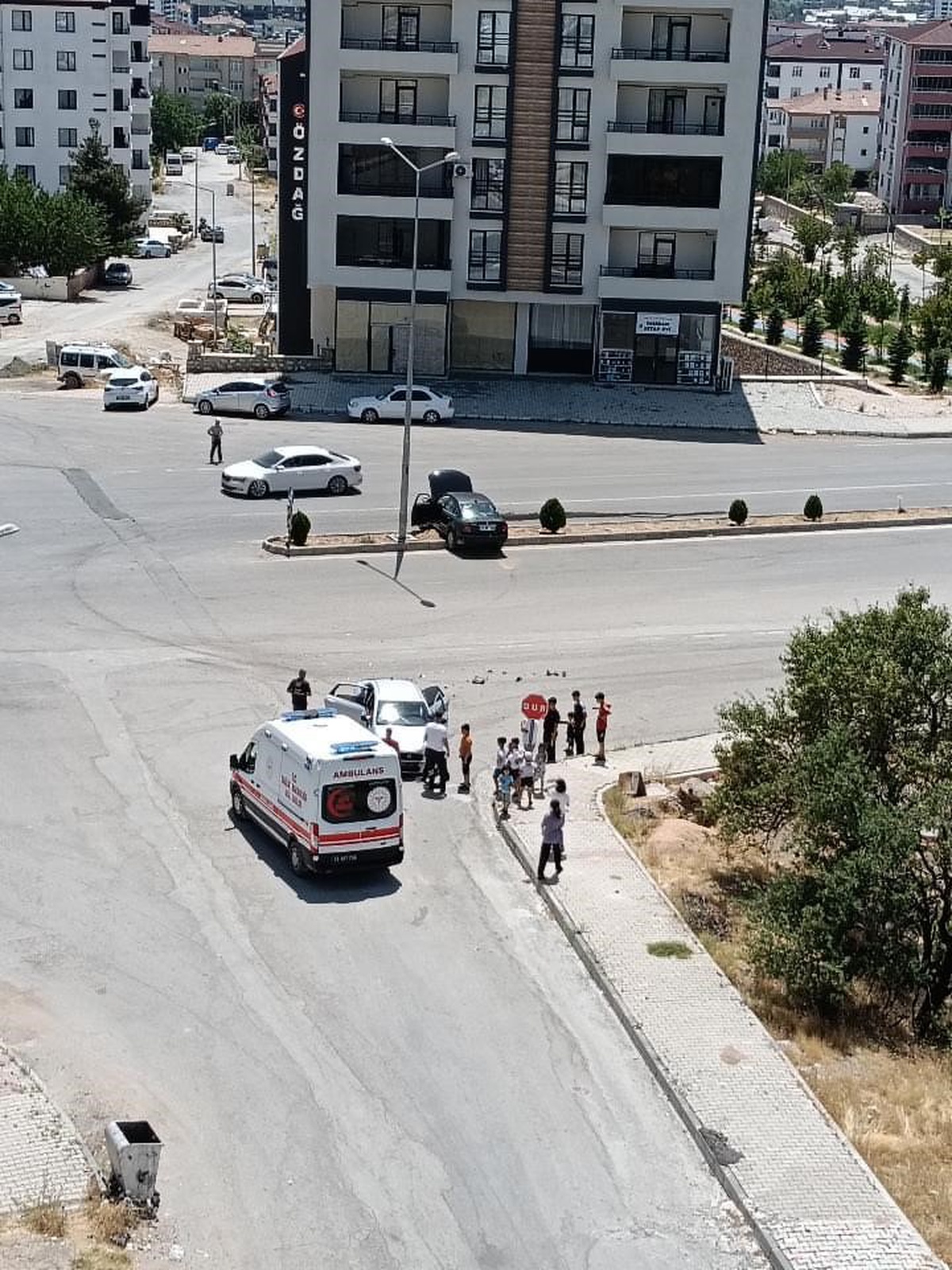 Elazığ\'da Trafik Kazası: 1 Yaralı