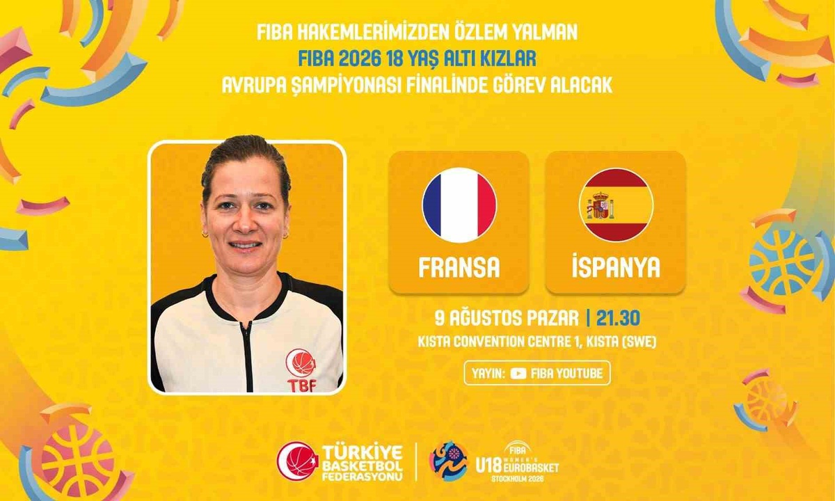 Fransa-İspanya Finalini Özlem Yalman Yönetecek