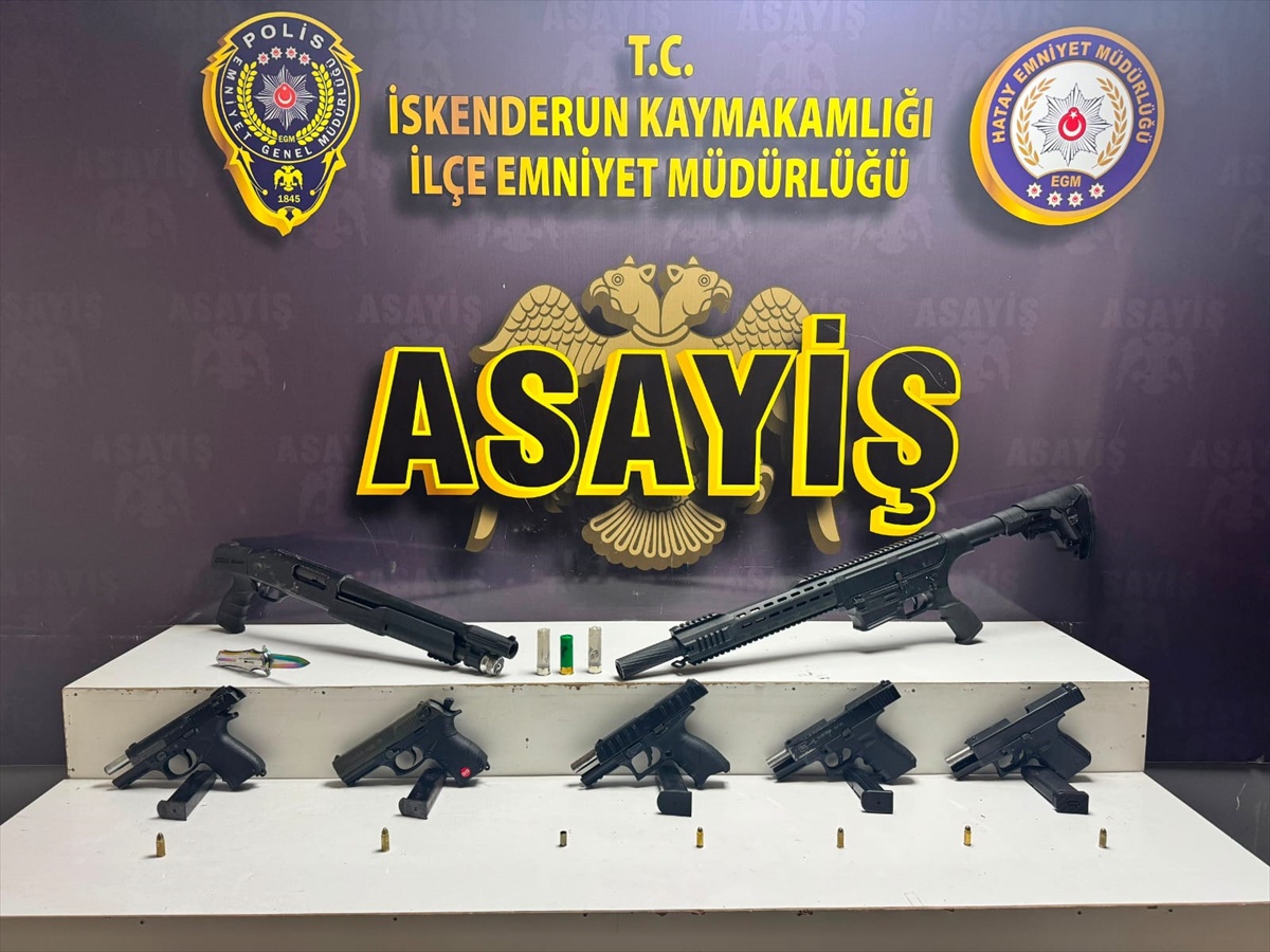 İskenderun\'da Silahlı Saldırı: 7 Zanlı Tutuklandı