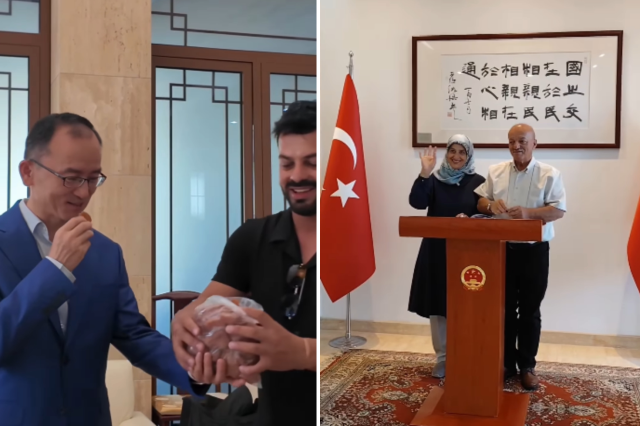 Çinliler Türk kültürüne hayran kaldı: Hikâyenin sonu büyükelçilikte bitti