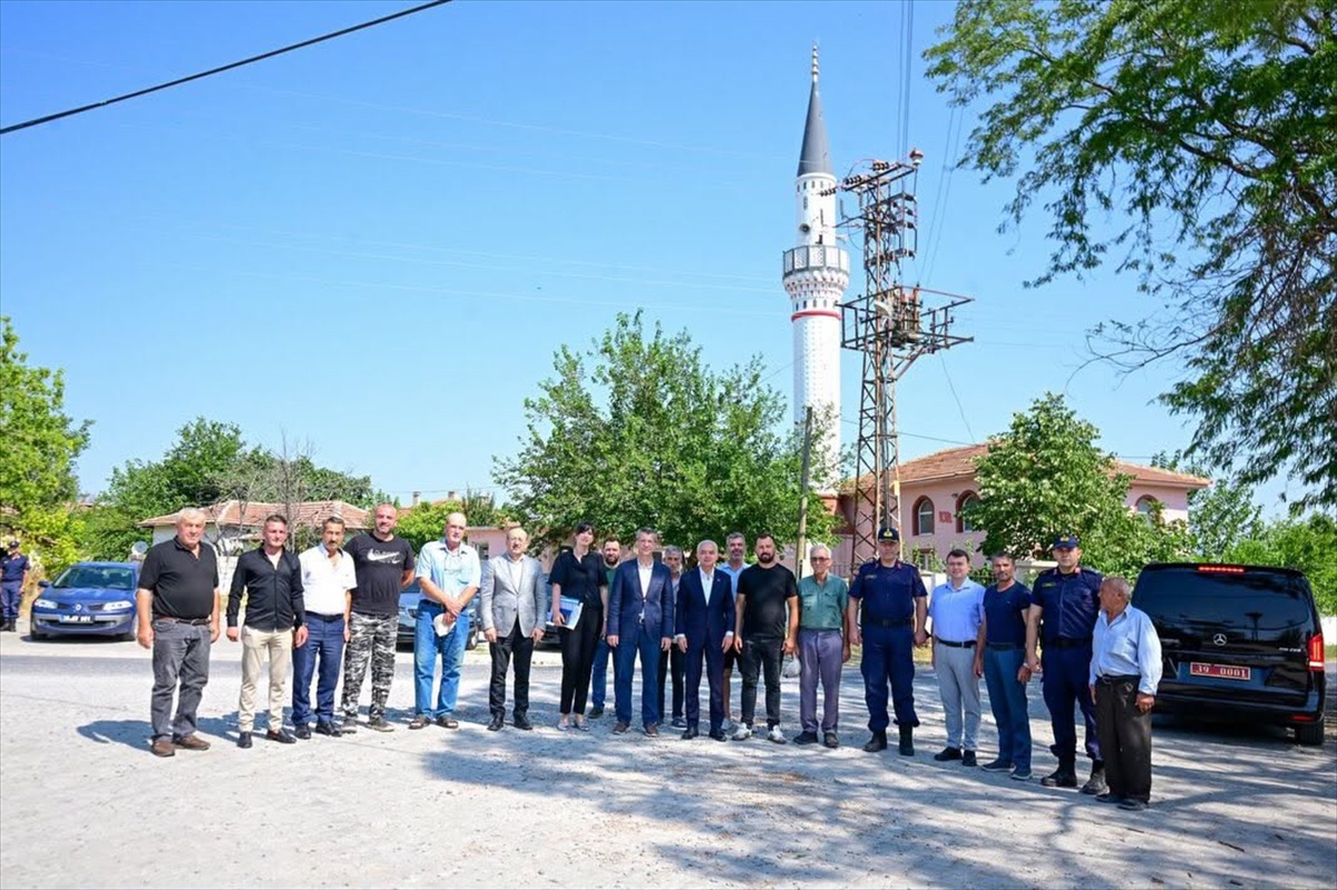 Vali Turan\'dan Taşköprü Ziyareti
