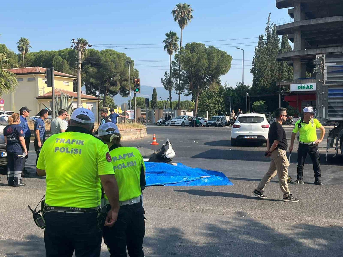 Nazilli\'de Trafik Kazası: Motosiklet Sürücüsü Hayatını Kaybetti