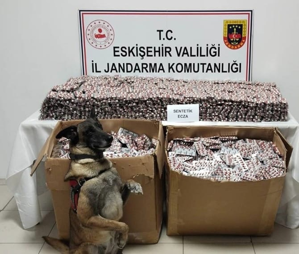 Eskişehir\'de 84 Bin Sentetik Hap Ele Geçirildi