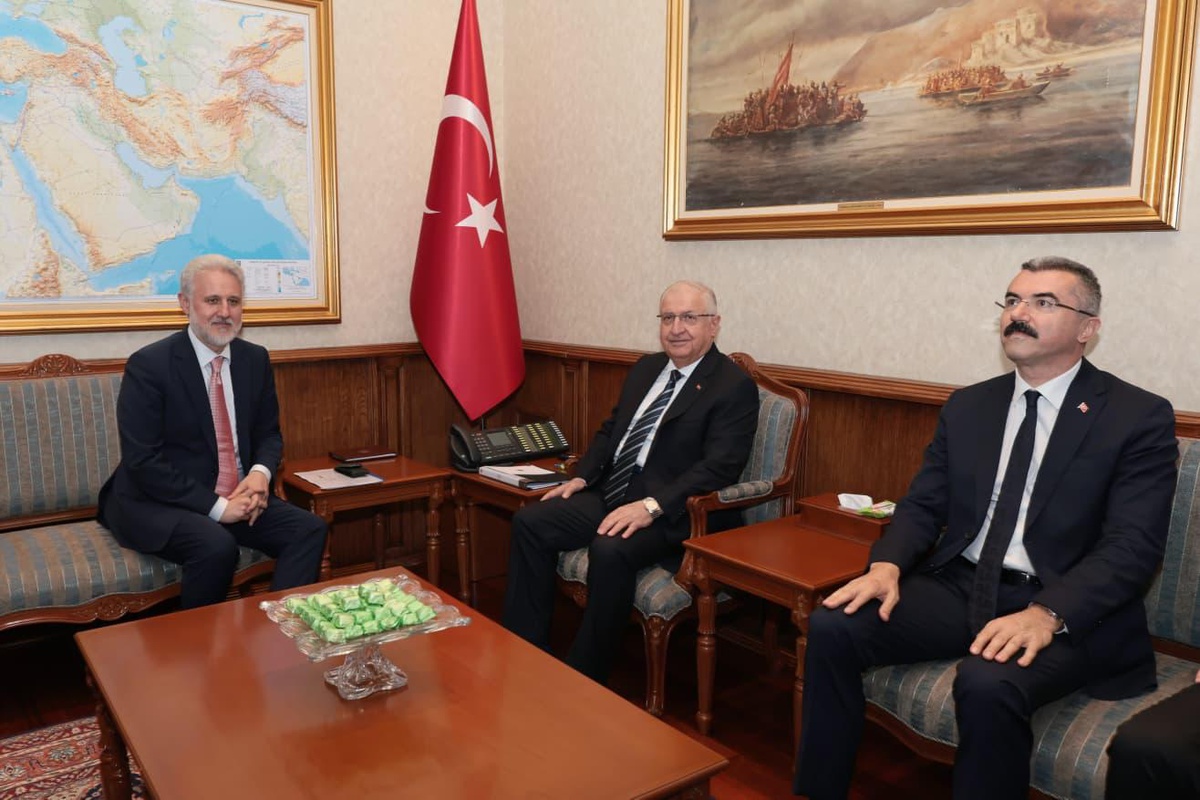 Yaşar Güler, Romanya Büyükelçisi\'ni kabul etti