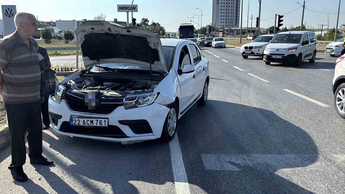 Edirne-Havsa yolunda trafik kazası: 2 yaralı