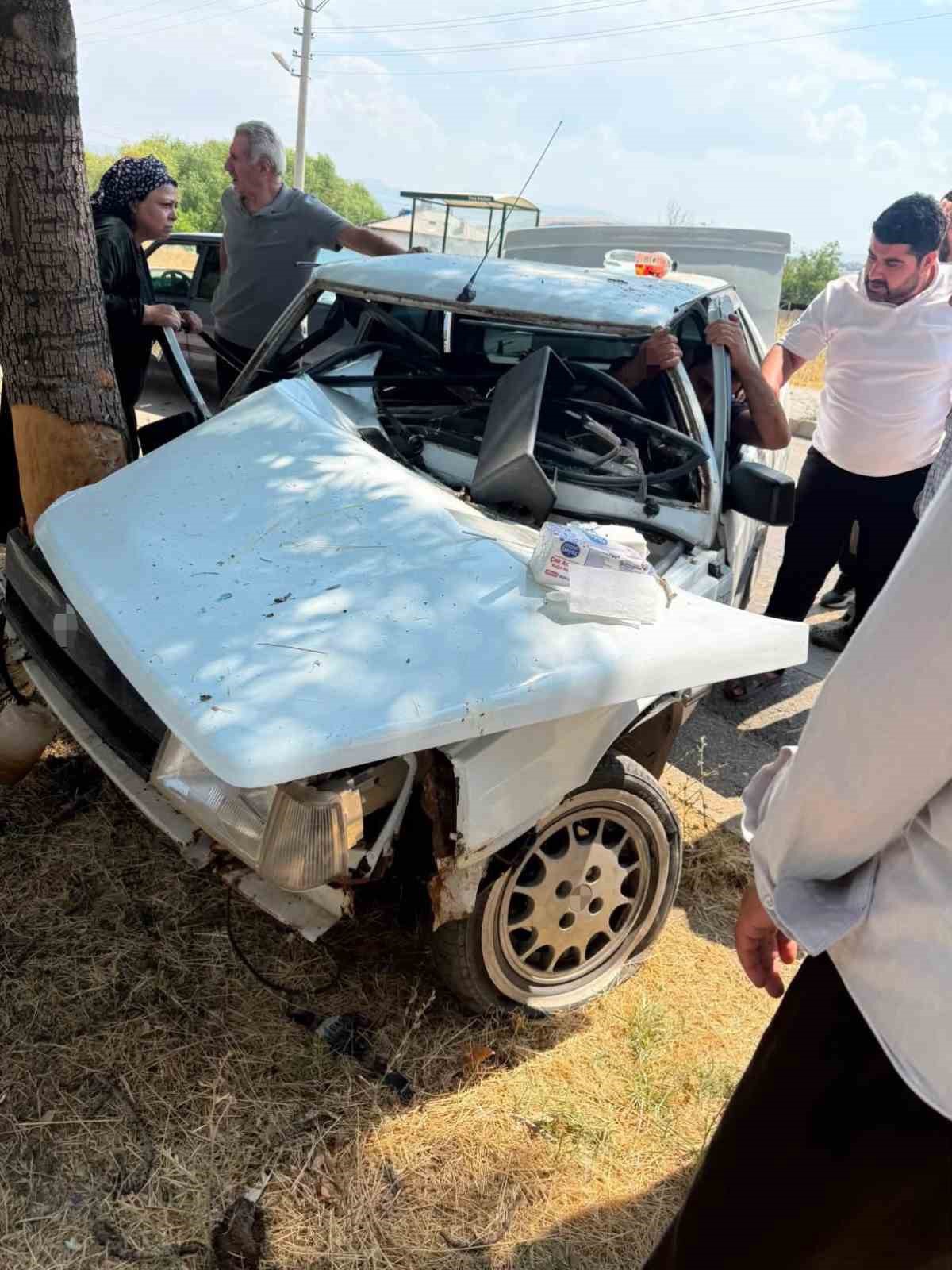 Elazığ\'da Trafik Kazası: 1 Yaralı