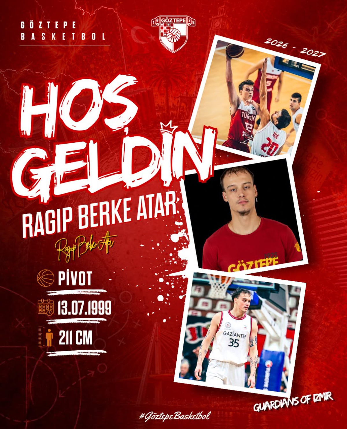 Göztepe, Ragıp Berke Atar\'ı kadrosuna kattı