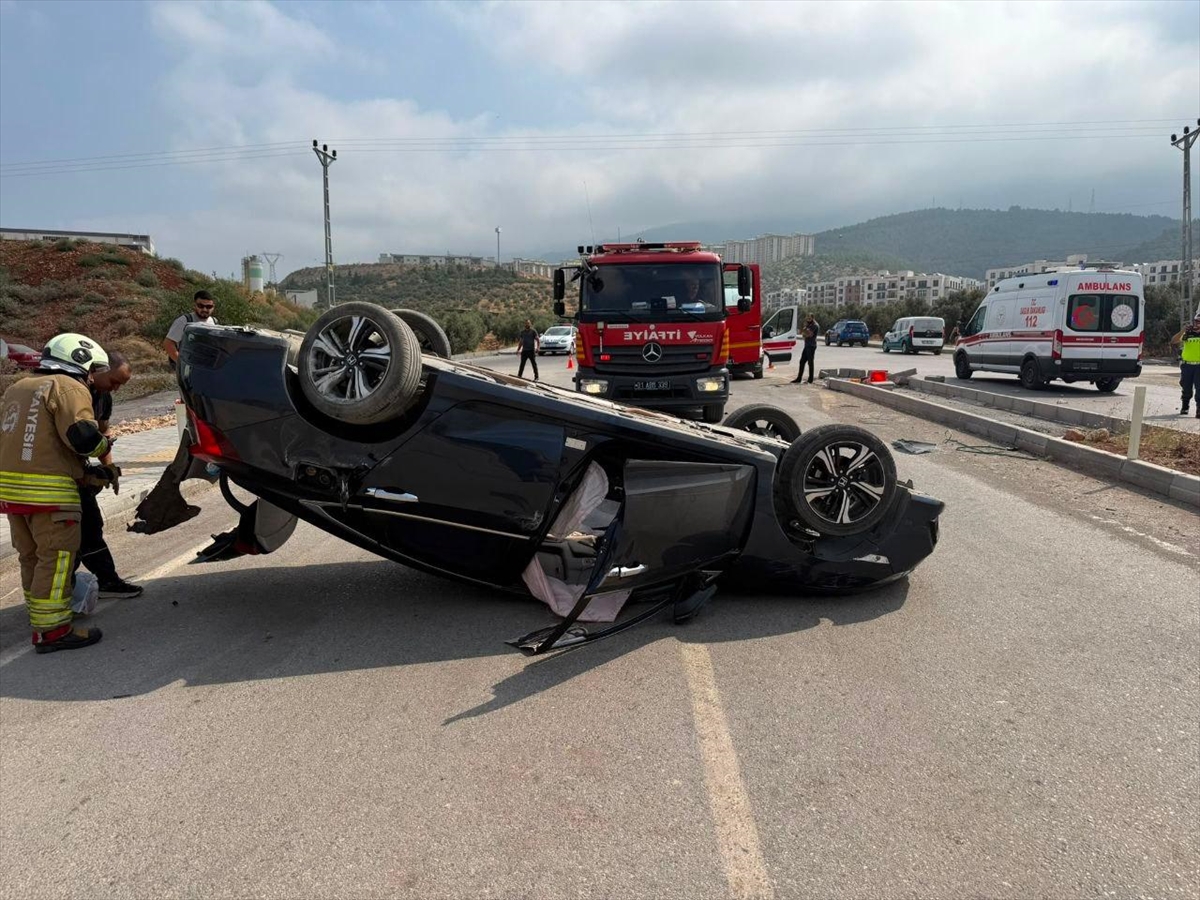İskenderun\'da Trafik Kazası: 4 Yaralı