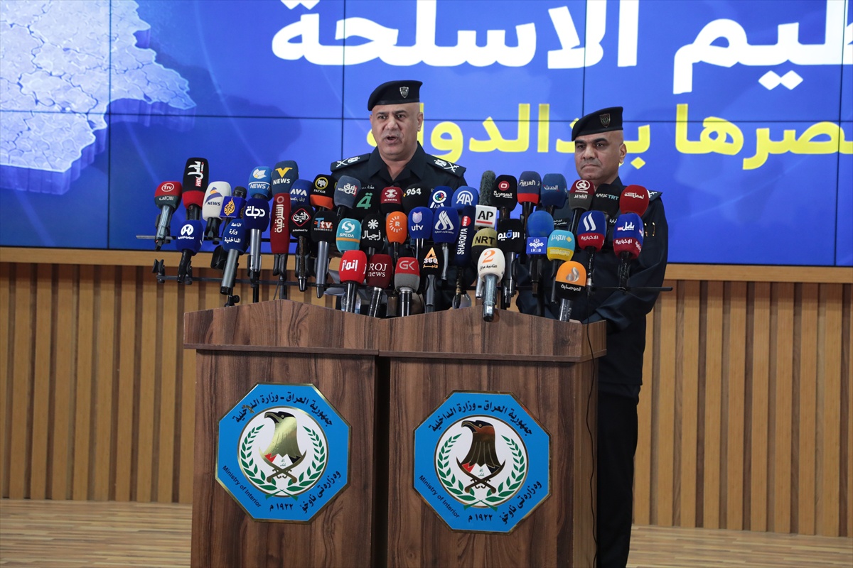 Irak\'ta Silah Denetim Veritabanı Oluşturuldu