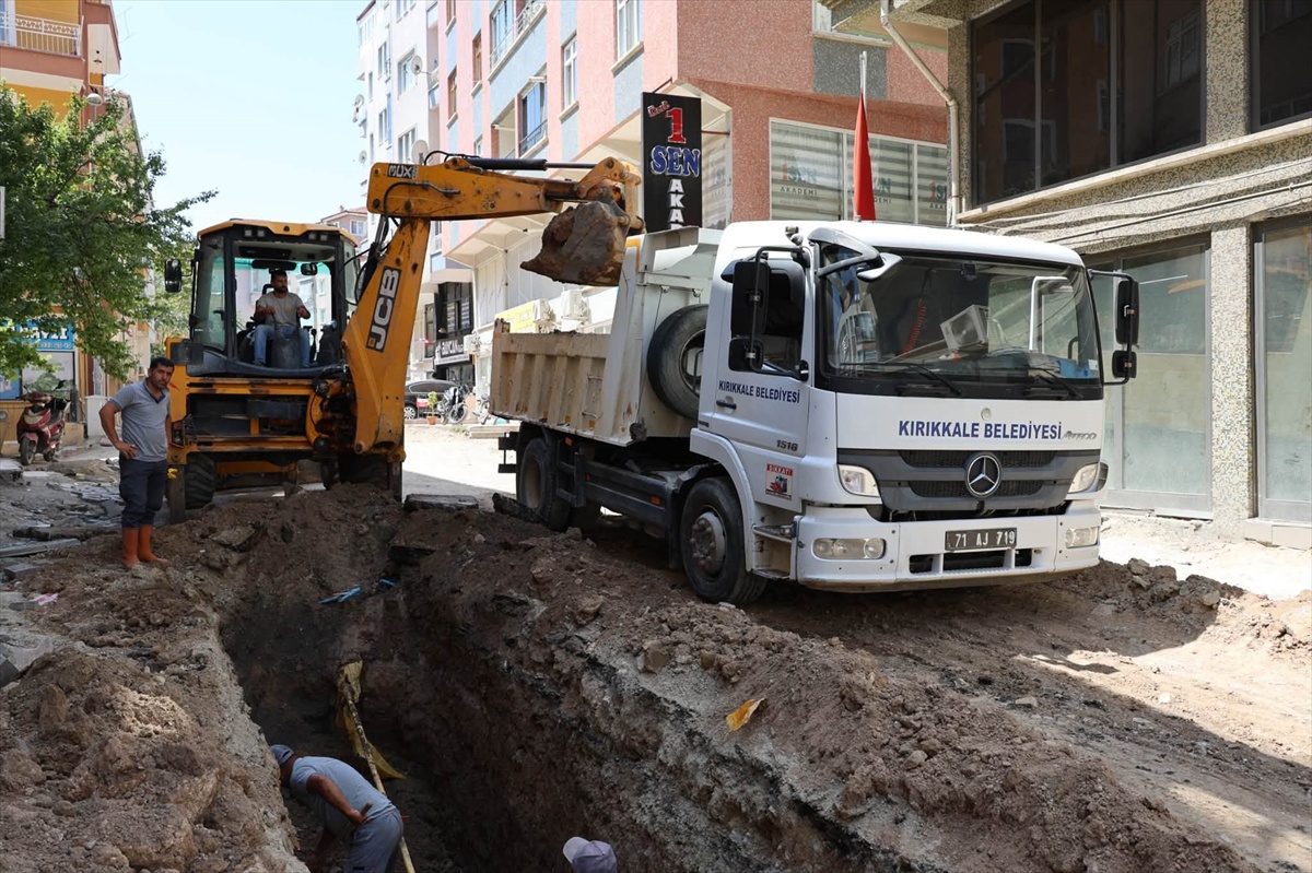 Kırıkkale\'de Altyapı Çalışmaları Başladı