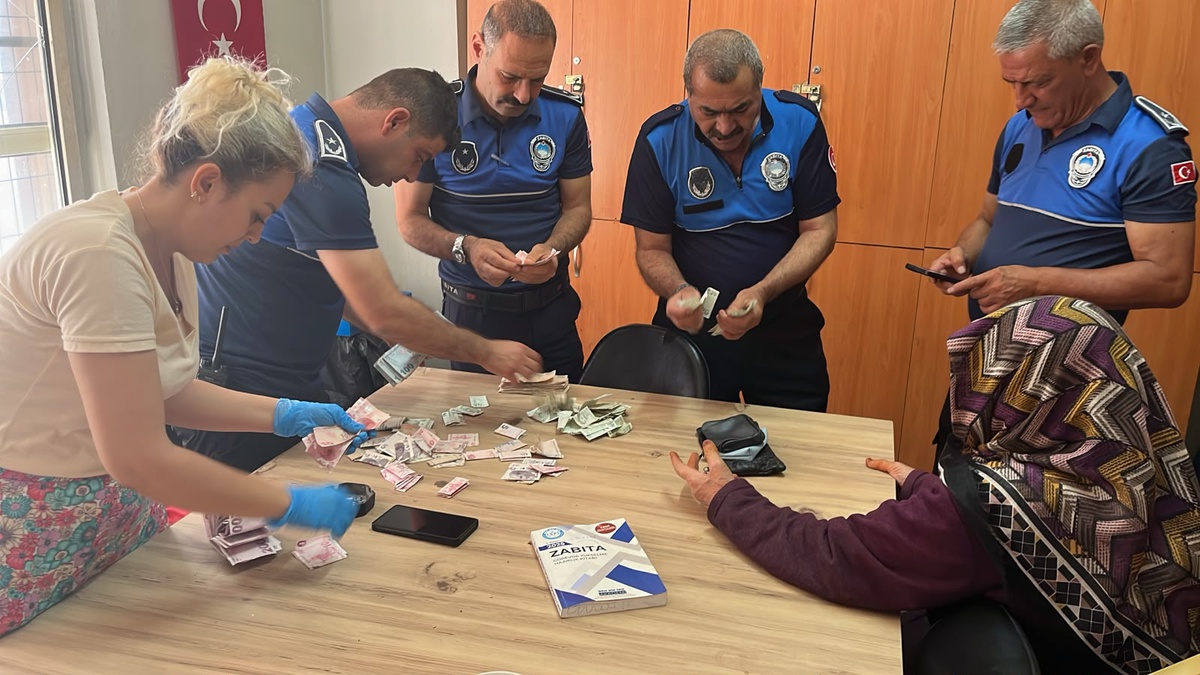 Kırıkkale\'de dilencinin üzerinden 25 bin lira çıktı
