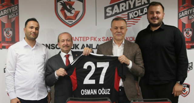 Sarıyer Kola, Gaziantep FK’nın Konç Sponsoru Oldu
