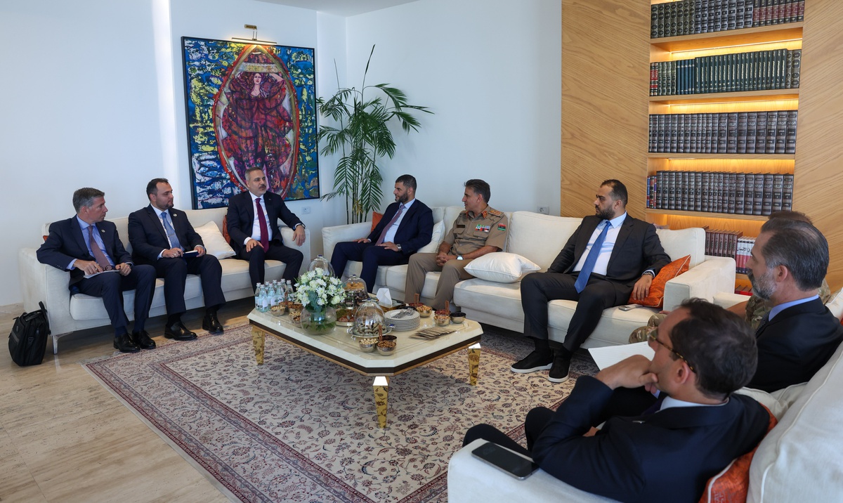 Hakan Fidan, Libya\'da Görüşme Gerçekleştirdi