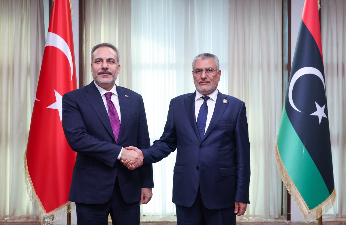 Fidan ve Takala Trablus\'ta Buluştu