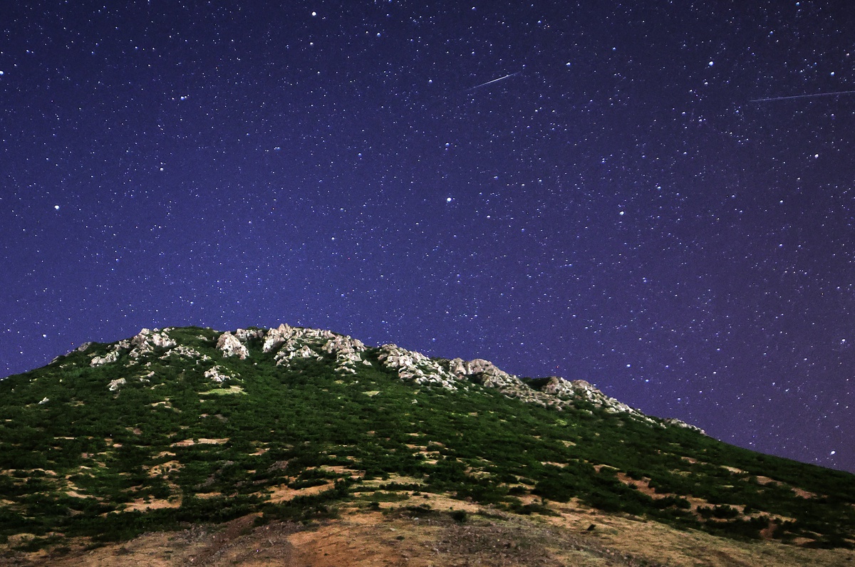 Bitlis’te Perseid Meteor Yağmuru Gözlemi