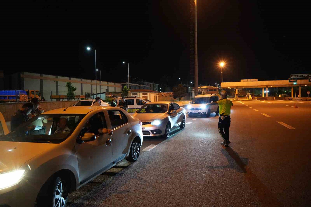 Bolu\'da 30 Bin Araç Denetlendi